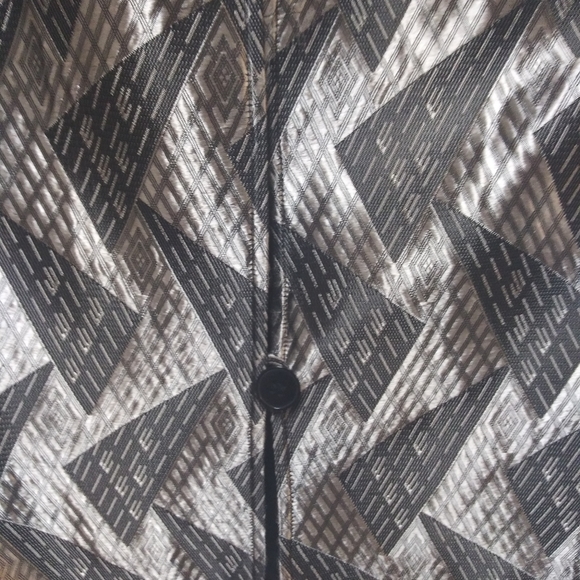 NWT Jones New York Metallic Silk Party Jacket - Picture 5 of 9